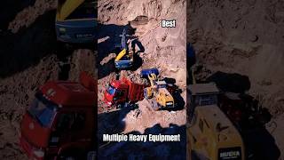 dump Truck excavator loader rc hardworking [upl. by Gwyn439]