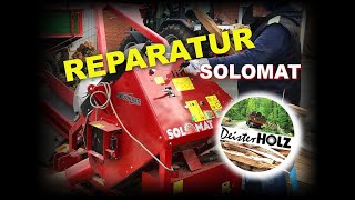 Solomat Reparatur Verschleißplatten [upl. by Assirak]