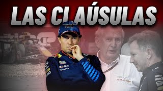 📝 DETALLES del CONTRATO de CHECO Pérez con RED BULL  la CLAÚSULA de RESCISIÓN a MITAD DE TEMPORADA [upl. by Herman]