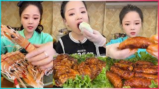 🔥 ASMR Spicy Pork Belly Mukbang – Crunchy Sizzling Delight 🎧🥓 ASMRMukbang [upl. by Ateikan]