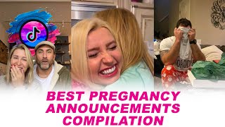 Best Pregnancy Announcements  Heartwarming Surprise Reveals [upl. by Anyl]