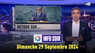 Info soir  Dimanche 29 Septembre 2024 [upl. by Sirdi428]