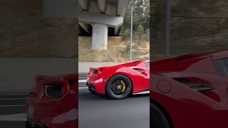 LOUD Ferrari 488 🔥 850hp Straight Pipe car shorts [upl. by Kcirdet17]