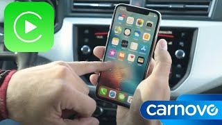 Apple CarPlay cómo conectar tu iPhone al coche  Guía  Tutorial  Consejo  Carnovo [upl. by Courtenay670]