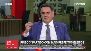 Ciro Nogueira comemora desempenho do PP pelo Brasil [upl. by Aroon]