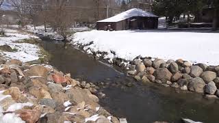 💦❄️Brewery Creek in Mid March [upl. by Eanil59]