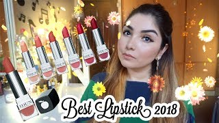 IDUN MINERALS MATT LIPSTICKS SWATCHES amp REVIEW  NISHOO KHAN [upl. by Air]