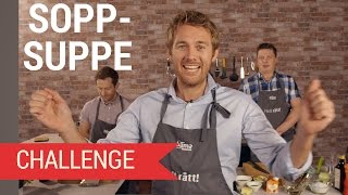 Challenge  Posesuppe VS hjemmelaget  Soppsuppe [upl. by Annirtak]