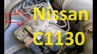 Causes and Fixes Nissan C1130 Code Engine Signal 1 [upl. by Lemuela]