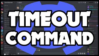 How to code a discord bot  TIMEOUT COMMAND  Working 2022 Discordjs v14 [upl. by Il]