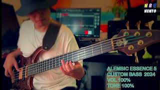 Alembic Essence 5 custom bass 2024 [upl. by Ojeillib]