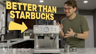 AFFORDABLE Espresso Machine  Gevi 3 in 1 Smart Espresso Machine Review [upl. by Buckie]