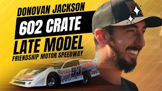 602 Crate Late Model at Friendship Motor Speedway [upl. by Devy714]