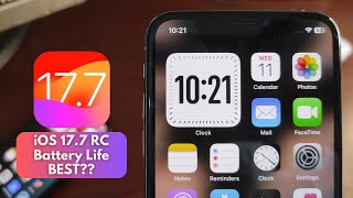 iOS 177 RC Battery Life Performance amp More [upl. by Hengel]