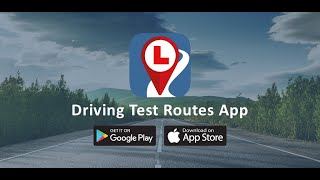 Driving Test Routes App  How it Works [upl. by Leeann]