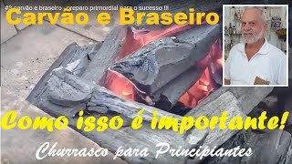 Carvão e Braseiro ChurrascoParaPrincipiantes [upl. by Noseimaj]