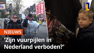 Vuurwerktoeristen uit Nederland kopen massaal hun knallers in Duitsland  1Limburg [upl. by Collie]