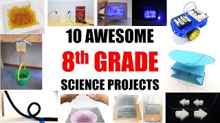 10 Awesome 8th Grade Science Projects [upl. by Sharia]