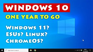 Windows 10 One Year to Go  amp what we do next [upl. by Ocirne]