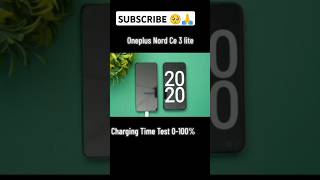 OnePlus Nord Ce 3 lite📱Charging Time Test 0100 shorts viral [upl. by Sethrida]