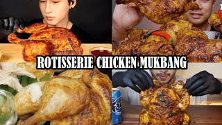 Mukbangers Rotisserie Chicken Compilations 2x Speed  2x speed mukbang videos [upl. by Nnylyrehc333]