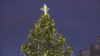 Portland tree lighting ceremony held day after Thanksgiving [upl. by Ula19]