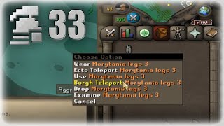 Completing the Morytania Hard Diaries OSRS UIM 33 [upl. by Meyers]