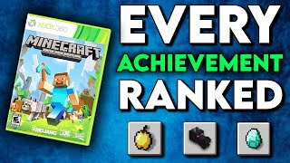 Every Achievement On Minecrafts Xbox 360 Edition [upl. by Zerimar]