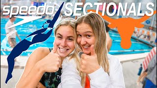 Sectionals Vlog  Last Swim Meet Vlog [upl. by Segroeg]