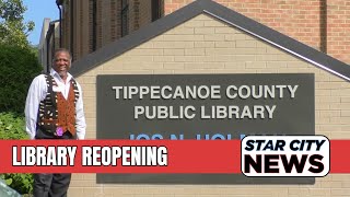 Tippecanoe County Public Library Unveils Renovated Downtown Branch Renamed in Honor of Jos N Holman [upl. by Moberg148]