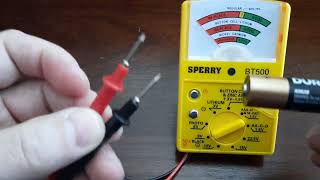 Battery Tester review and how to use it  Sperry BT500 [upl. by Olegnad]