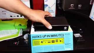 Boxee box media streamer unboxing [upl. by Latini]