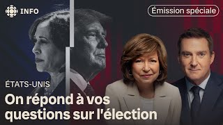 Quoi savoir des élections américaines 2024  revoyez notre émission spéciale [upl. by Leverick]