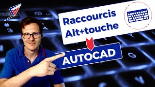 RACCOURCIS ALTTOUCHE AUTOCAD  SYMBOLES AUTOCAD [upl. by Atlas]