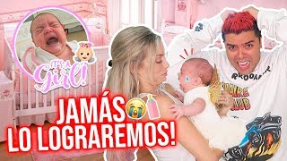 24 HRS SIENDO PAPÁS DE UNA BEBÉ RECIÉN NACIDA😱🍼👶🏻💩 NOS ESTAMOS PREPARANDO  Katie Angel [upl. by Rybma]