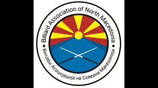 Billiard Association of North Macedonia  Live  BilliardON [upl. by Dempstor]