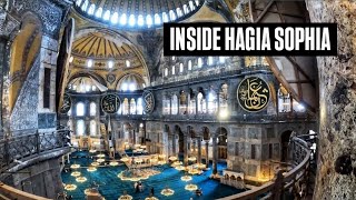 INSIDE HAGIA SOPHIA [upl. by Annawaj208]