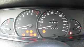 Opel Omega B 25TD 1999 Cold Start Test [upl. by Wolcott]