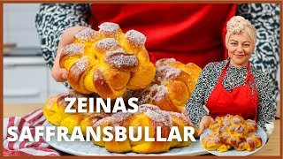 Saffransbullar och vaniljkräm med Zeina Mourtada [upl. by Alie]