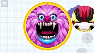 THE BEST DESTROYING TEAMS🤯 AGARIO MOBILE [upl. by Anastasie]