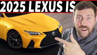 2025 Lexus IS sedan is ANNOUNCED  Heres every update [upl. by Aurel]