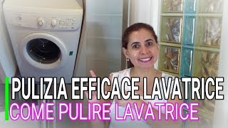 PULIZIA EFFICACE DELLA LAVATRICE COME PULIRE MARLINDA CANONICO [upl. by Ardnikal745]