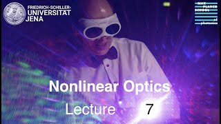 Nonlinear Optics – Lecture 7 – The Coupled Wave Equations for Second Harmonic Generation [upl. by Ranit945]