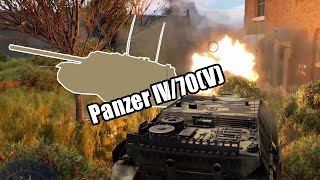 Starke Kanone und super Panzerung  War Thunder Gameplay  Panzer IV70V  GermanDeutsch [upl. by Arie878]