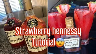 Strawberry Pineapple Hennessy Cocktail [upl. by Wiburg]