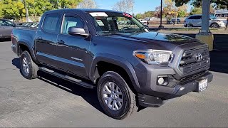 2017 Toyota Tacoma SR5 Double Cab Santa Rosa Rohnert Park Petaluma Sebastopol Windsor Cotati [upl. by Elorak]