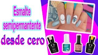 CLASE 1 Como preparar la uña ESMALTE SEMIPERMANENTE funnailstatyz [upl. by Anoiuq]