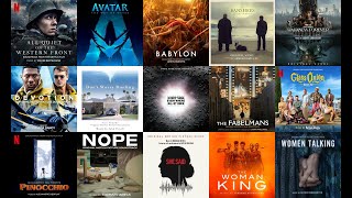 BEST ORIGINAL SCORE SHORTLIST  OSCARS 2022  2023 [upl. by Justina287]