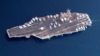 Aircraft Carrier • Flight Operations at Sea Takeoff and Landing • US Navy Ship • Part 2 [upl. by Akahs283]