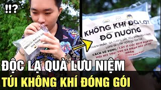 Không khí ĐÀ LẠT đóng gói QUÀ LƯU NIỆM hot trend dành cho giới trẻ khi ĐI DU LỊCH  TB TREND [upl. by Esau]